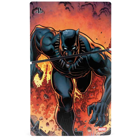 Marvel Black Panther Rise of Black Panther PS5 Slim Digital Edition Console Skin